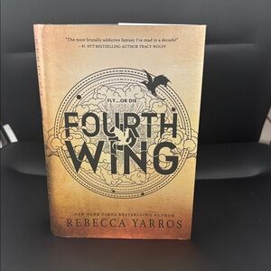Fourth Wing Book by Rebecca Yarros
